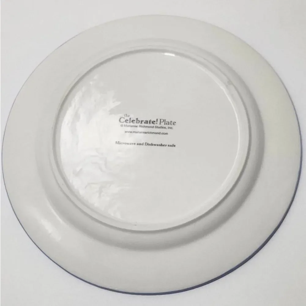 Colorful 'I Am Special' Party Plate